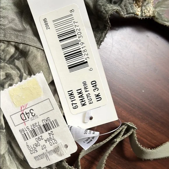 Fantasie Olive Green Lace Bra - Picture 3 of 10